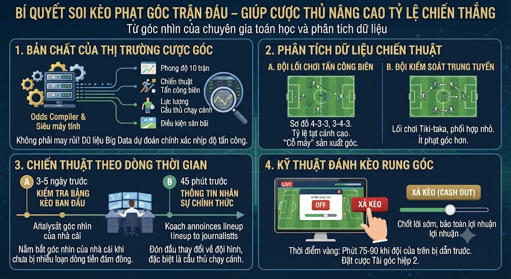 soi kèo phạt góc trận đấu