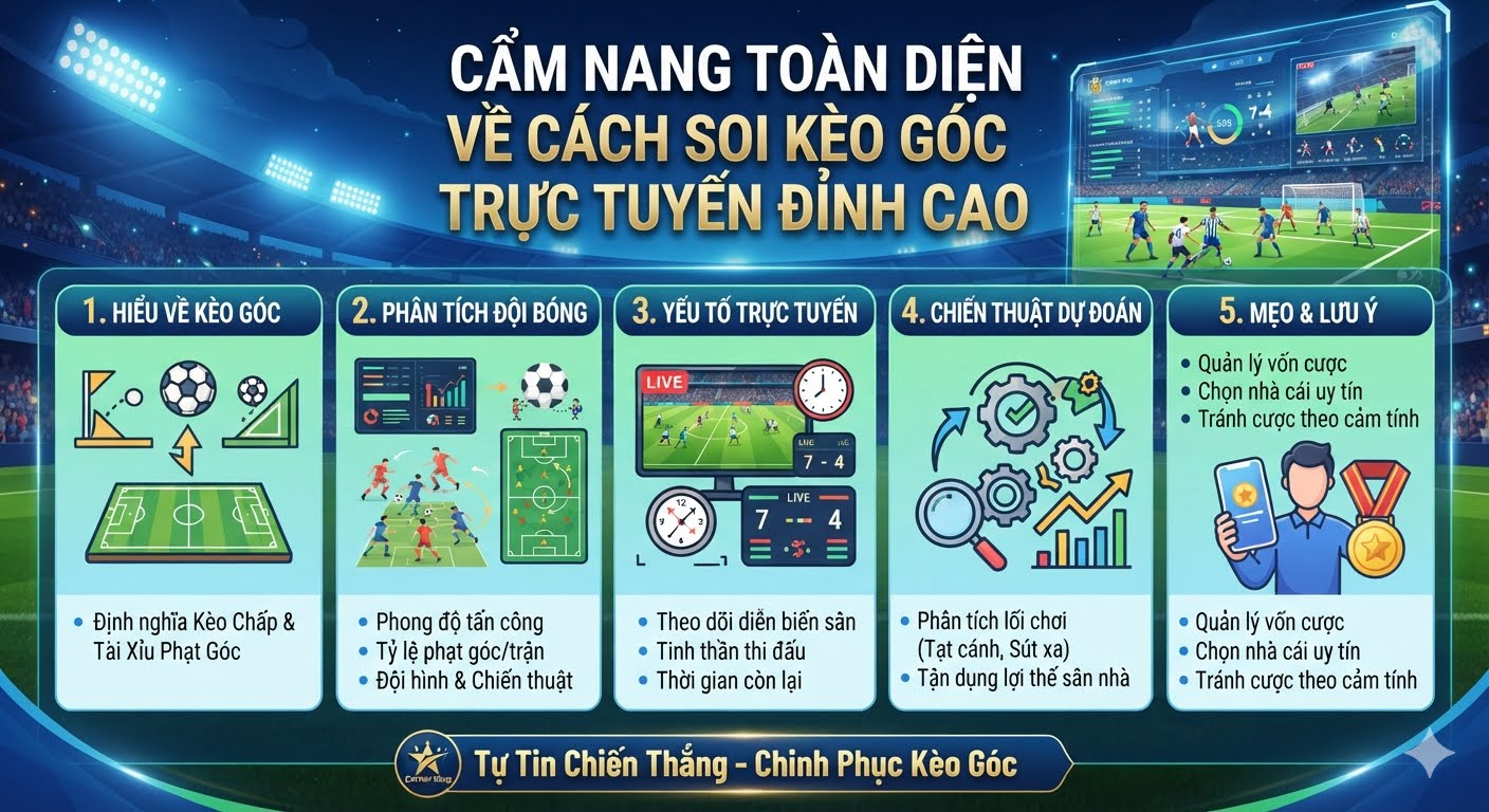 kèo góc trực tuyến