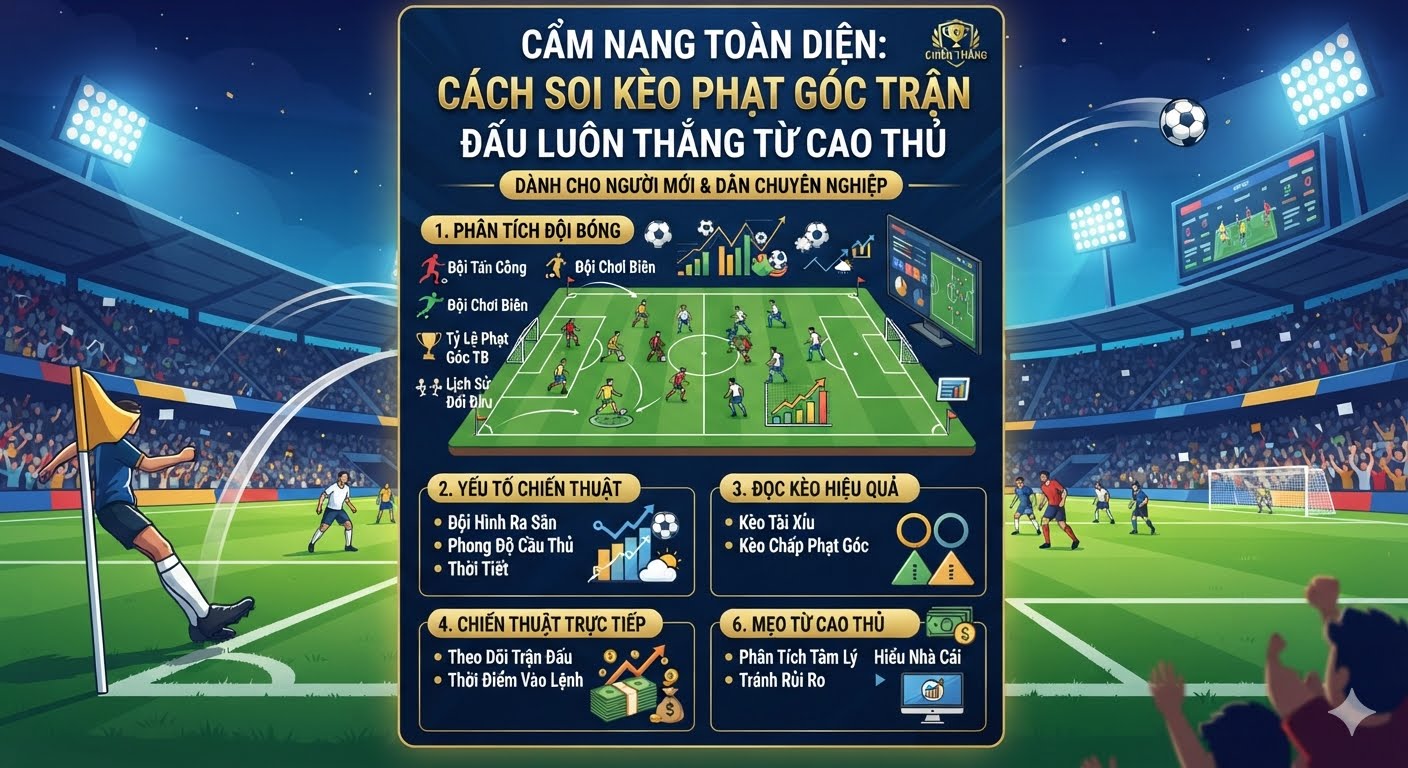 kèo phạt góc trận